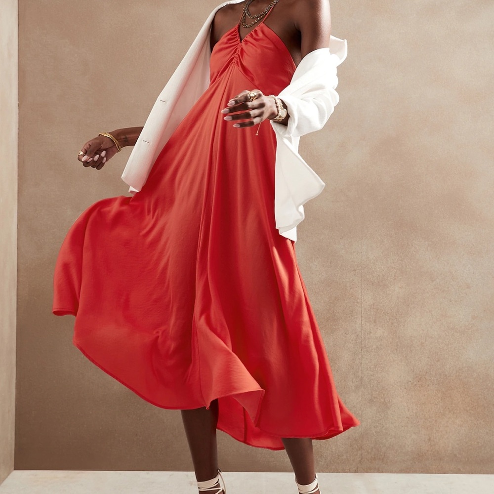 Banana Republic Halter Slip Dress